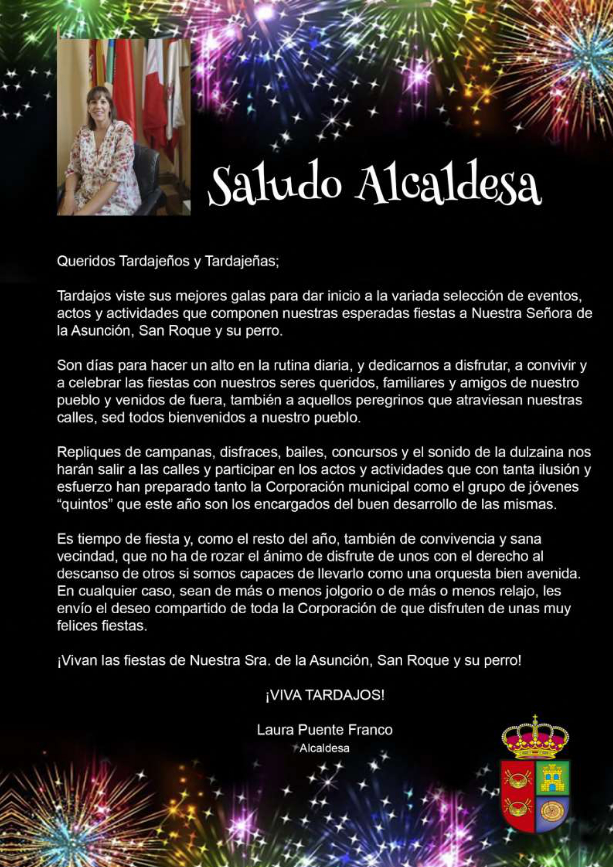 FIESTAS NUESTRA SEÑORA DE LA ASUNCIÓN, SAN ROQUE Y SU PERRO 2023