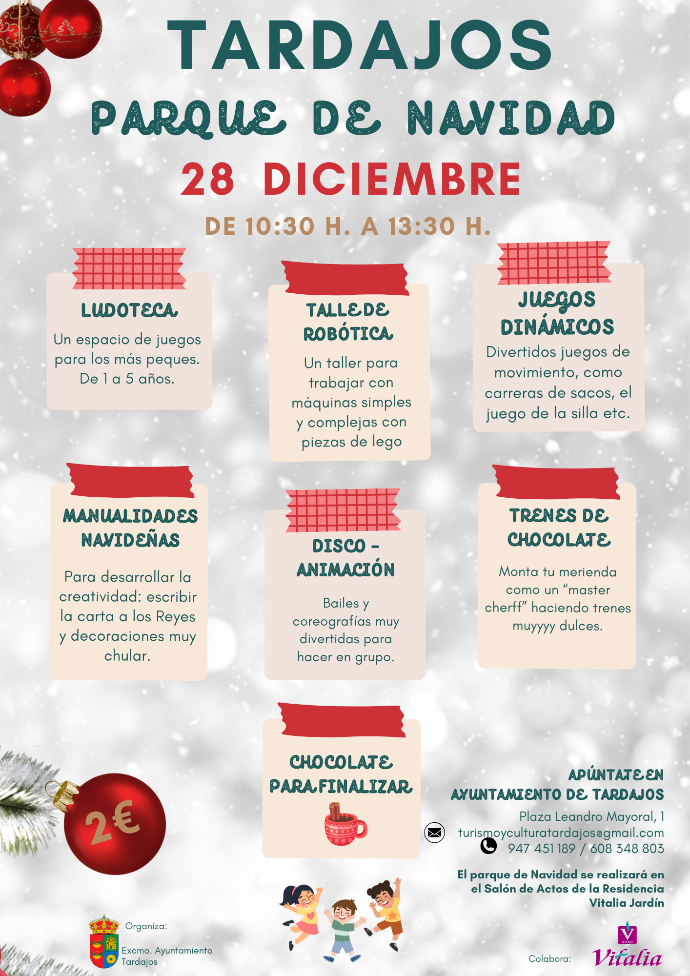 PARQUE INFANTIL DE NAVIDAD -  TARDAJOS 2023