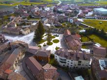 Foto panorámica de la localidad de Tardajos