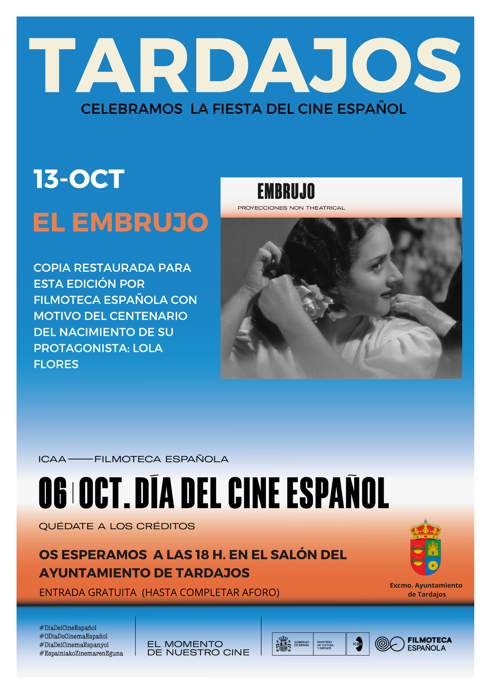 TARDAJOS CELEBRA LA FIESTA DEL CINE ESPAÑOL