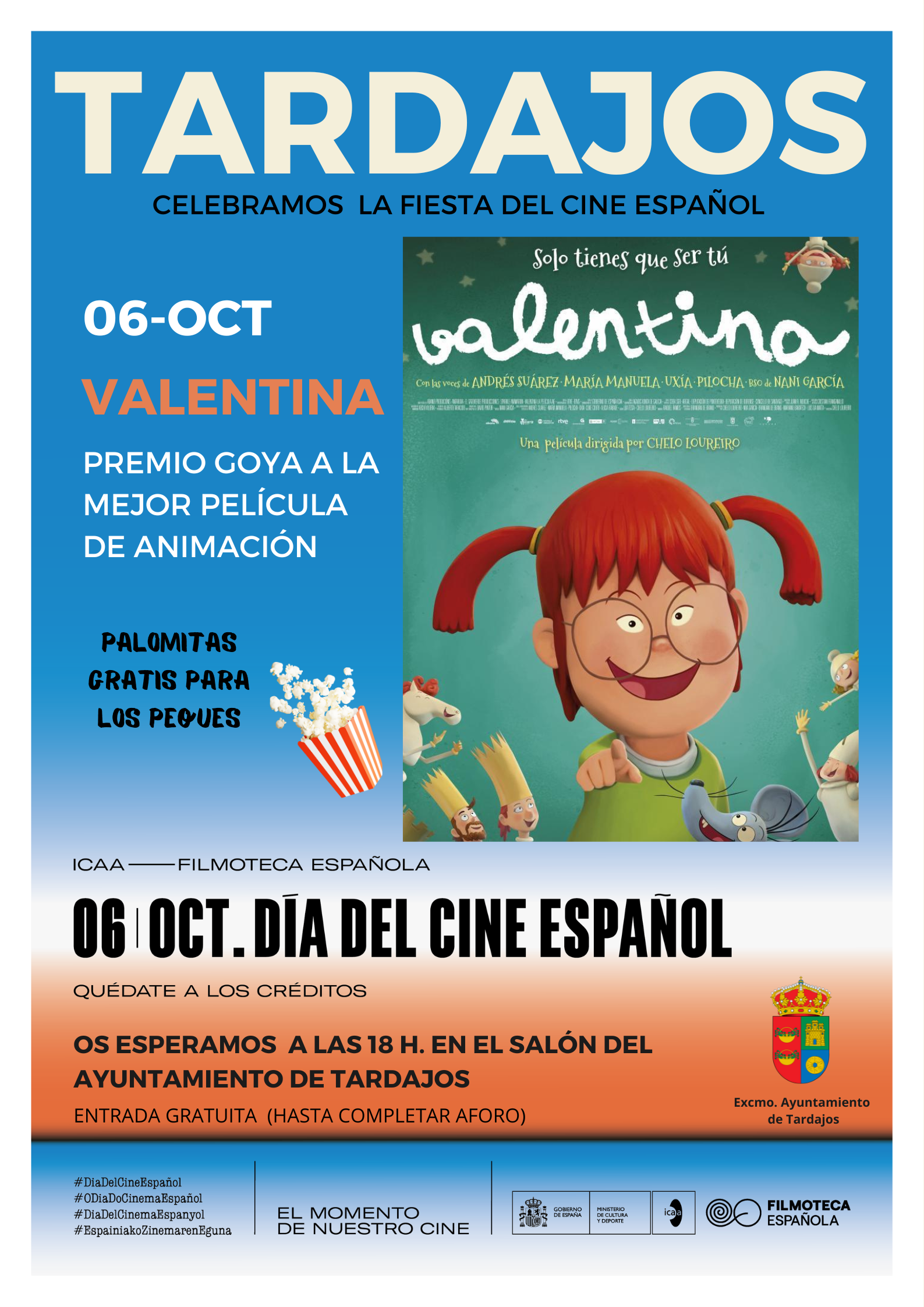 TARDAJOS CELEBRA LA FIESTA DEL CINE ESPAÑOL