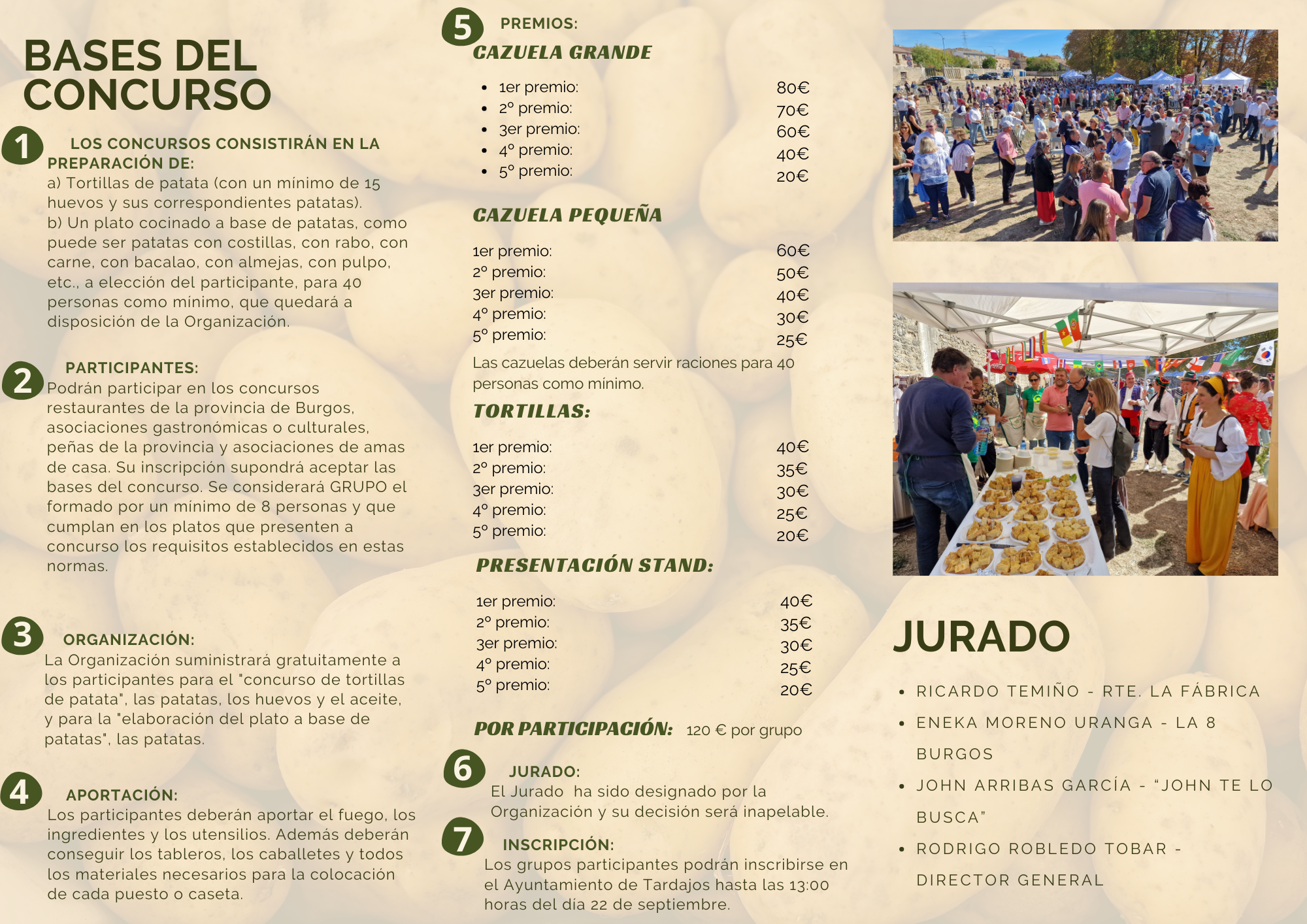Día de Exaltación de la patata de Tardajos 2023